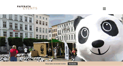 Desktop Screenshot of paffrath-events.de